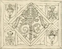 An illustration from The ancient sepulchral effigies and monumental and memorial sculpture of Devon (1877)