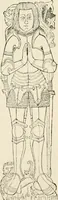 An illustration from The ancient sepulchral effigies and monumental and memorial sculpture of Devon (1877)