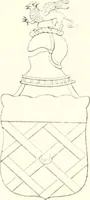 An illustration from The ancient sepulchral effigies and monumental and memorial sculpture of Devon (1877)
