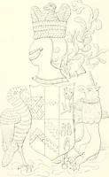 An illustration from The ancient sepulchral effigies and monumental and memorial sculpture of Devon (1877)