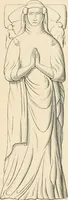 An illustration from The ancient sepulchral effigies and monumental and memorial sculpture of Devon (1877)