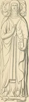 An illustration from The ancient sepulchral effigies and monumental and memorial sculpture of Devon (1877)