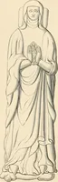An illustration from The ancient sepulchral effigies and monumental and memorial sculpture of Devon (1877)
