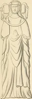 An illustration from The ancient sepulchral effigies and monumental and memorial sculpture of Devon (1877)