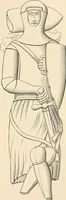 An illustration from The ancient sepulchral effigies and monumental and memorial sculpture of Devon (1877)