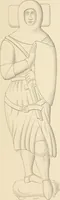 An illustration from The ancient sepulchral effigies and monumental and memorial sculpture of Devon (1877)