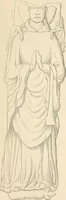 An illustration from The ancient sepulchral effigies and monumental and memorial sculpture of Devon (1877)