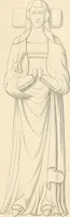 An illustration from The ancient sepulchral effigies and monumental and memorial sculpture of Devon (1877)