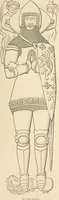 An illustration from The ancient sepulchral effigies and monumental and memorial sculpture of Devon (1877)