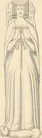 An illustration from The ancient sepulchral effigies and monumental and memorial sculpture of Devon (1877)