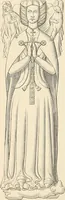An illustration from The ancient sepulchral effigies and monumental and memorial sculpture of Devon (1877)