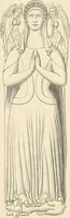 An illustration from The ancient sepulchral effigies and monumental and memorial sculpture of Devon (1877)
