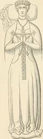 An illustration from The ancient sepulchral effigies and monumental and memorial sculpture of Devon (1877)