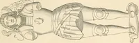 An illustration from The ancient sepulchral effigies and monumental and memorial sculpture of Devon (1877)