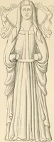 An illustration from The ancient sepulchral effigies and monumental and memorial sculpture of Devon (1877)
