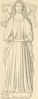 An illustration from The ancient sepulchral effigies and monumental and memorial sculpture of Devon (1877)