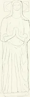 An illustration from The ancient sepulchral effigies and monumental and memorial sculpture of Devon (1877)