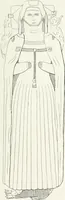 An illustration from The ancient sepulchral effigies and monumental and memorial sculpture of Devon (1877)