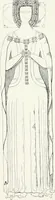 An illustration from The ancient sepulchral effigies and monumental and memorial sculpture of Devon (1877)