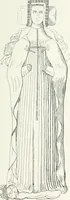 An illustration from The ancient sepulchral effigies and monumental and memorial sculpture of Devon (1877)