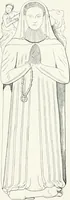 An illustration from The ancient sepulchral effigies and monumental and memorial sculpture of Devon (1877)