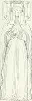 An illustration from The ancient sepulchral effigies and monumental and memorial sculpture of Devon (1877)