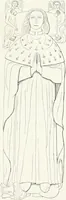 An illustration from The ancient sepulchral effigies and monumental and memorial sculpture of Devon (1877)