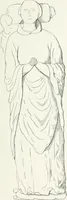 An illustration from The ancient sepulchral effigies and monumental and memorial sculpture of Devon (1877)