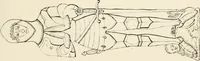An illustration from The ancient sepulchral effigies and monumental and memorial sculpture of Devon (1877)