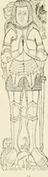 An illustration from The ancient sepulchral effigies and monumental and memorial sculpture of Devon (1877)