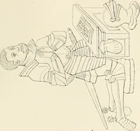 An illustration from The ancient sepulchral effigies and monumental and memorial sculpture of Devon (1877)