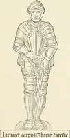 An illustration from The ancient sepulchral effigies and monumental and memorial sculpture of Devon (1877)
