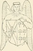 An illustration from The ancient sepulchral effigies and monumental and memorial sculpture of Devon (1877)