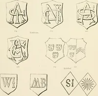 An illustration from The ancient sepulchral effigies and monumental and memorial sculpture of Devon (1877)