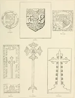An illustration from The ancient sepulchral effigies and monumental and memorial sculpture of Devon (1877)