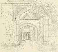 An illustration from The ancient sepulchral effigies and monumental and memorial sculpture of Devon (1877)