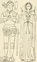 An illustration from The ancient sepulchral effigies and monumental and memorial sculpture of Devon (1877)