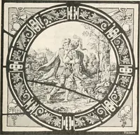 An illustration from Ancient stained and painted glass (1913)