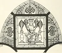 An illustration from Ancient stained and painted glass (1913)