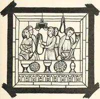 An illustration from Ancient stained and painted glass (1913)