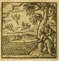 An illustration from Andreae Alciati V.C. Emblemata cvm Clavdii Minois I.C. commentariis ad postremam auctoris editionem auctis & recognitis (1608)