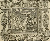 An illustration from Andreae Alciati Emblemata cum commentariis Claudii Minois I.C. Francisci Sanctii Brocensis, & notis Laurentij Pignorij Patavini : nouissima hac editione in continuam vnius commentarij seriem congestis, in certas quasdam quasi classes dispositis, & plusquam dimidia parte auctis (1661)