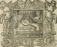 An illustration from Andreae Alciati Emblemata cum commentariis Claudii Minois I.C. Francisci Sanctii Brocensis, & notis Laurentij Pignorij Patavini : nouissima hac editione in continuam vnius commentarij seriem congestis, in certas quasdam quasi classes dispositis, & plusquam dimidia parte auctis (1661)