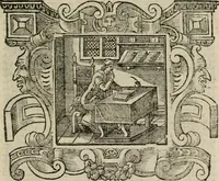 An illustration from Andreae Alciati Emblemata cum commentariis Claudii Minois I.C. Francisci Sanctii Brocensis, & notis Laurentij Pignorij Patavini : nouissima hac editione in continuam vnius commentarij seriem congestis, in certas quasdam quasi classes dispositis, & plusquam dimidia parte auctis (1661)