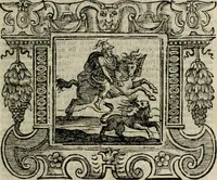 An illustration from Andreae Alciati Emblemata cum commentariis Claudii Minois I.C. Francisci Sanctii Brocensis, & notis Laurentij Pignorij Patavini : nouissima hac editione in continuam vnius commentarij seriem congestis, in certas quasdam quasi classes dispositis, & plusquam dimidia parte auctis (1661)