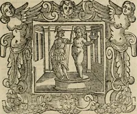 An illustration from Andreae Alciati Emblemata cum commentariis Claudii Minois I.C. Francisci Sanctii Brocensis, & notis Laurentij Pignorij Patavini : nouissima hac editione in continuam vnius commentarij seriem congestis, in certas quasdam quasi classes dispositis, & plusquam dimidia parte auctis (1661)