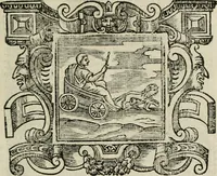 An illustration from Andreae Alciati Emblemata cum commentariis Claudii Minois I.C. Francisci Sanctii Brocensis, & notis Laurentij Pignorij Patavini : nouissima hac editione in continuam vnius commentarij seriem congestis, in certas quasdam quasi classes dispositis, & plusquam dimidia parte auctis (1661)