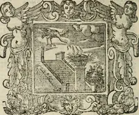 An illustration from Andreae Alciati Emblemata cum commentariis Claudii Minois I.C. Francisci Sanctii Brocensis, & notis Laurentij Pignorij Patavini : nouissima hac editione in continuam vnius commentarij seriem congestis, in certas quasdam quasi classes dispositis, & plusquam dimidia parte auctis (1661)