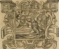 An illustration from Andreae Alciati Emblemata cum commentariis Claudii Minois I.C. Francisci Sanctii Brocensis, & notis Laurentij Pignorij Patavini : nouissima hac editione in continuam vnius commentarij seriem congestis, in certas quasdam quasi classes dispositis, & plusquam dimidia parte auctis (1661)