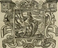 An illustration from Andreae Alciati Emblemata cum commentariis Claudii Minois I.C. Francisci Sanctii Brocensis, & notis Laurentij Pignorij Patavini : nouissima hac editione in continuam vnius commentarij seriem congestis, in certas quasdam quasi classes dispositis, & plusquam dimidia parte auctis (1661)